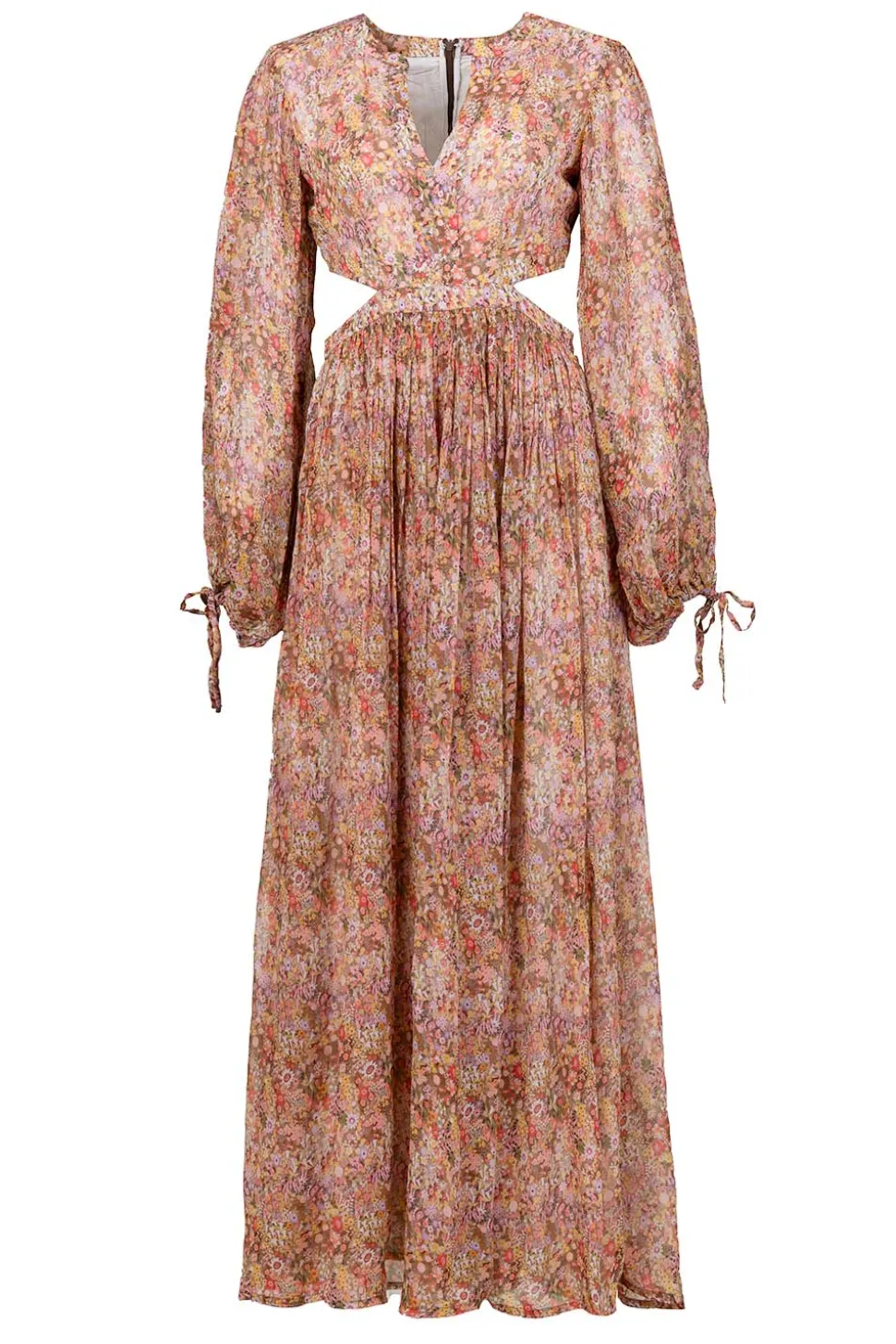 Dress With Cut-Outs Ratacha | Orange... | Berenice | Little Soho