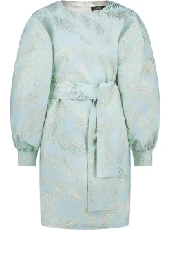 Dress With Print Freya | Blue... | Ibana | Little Soho