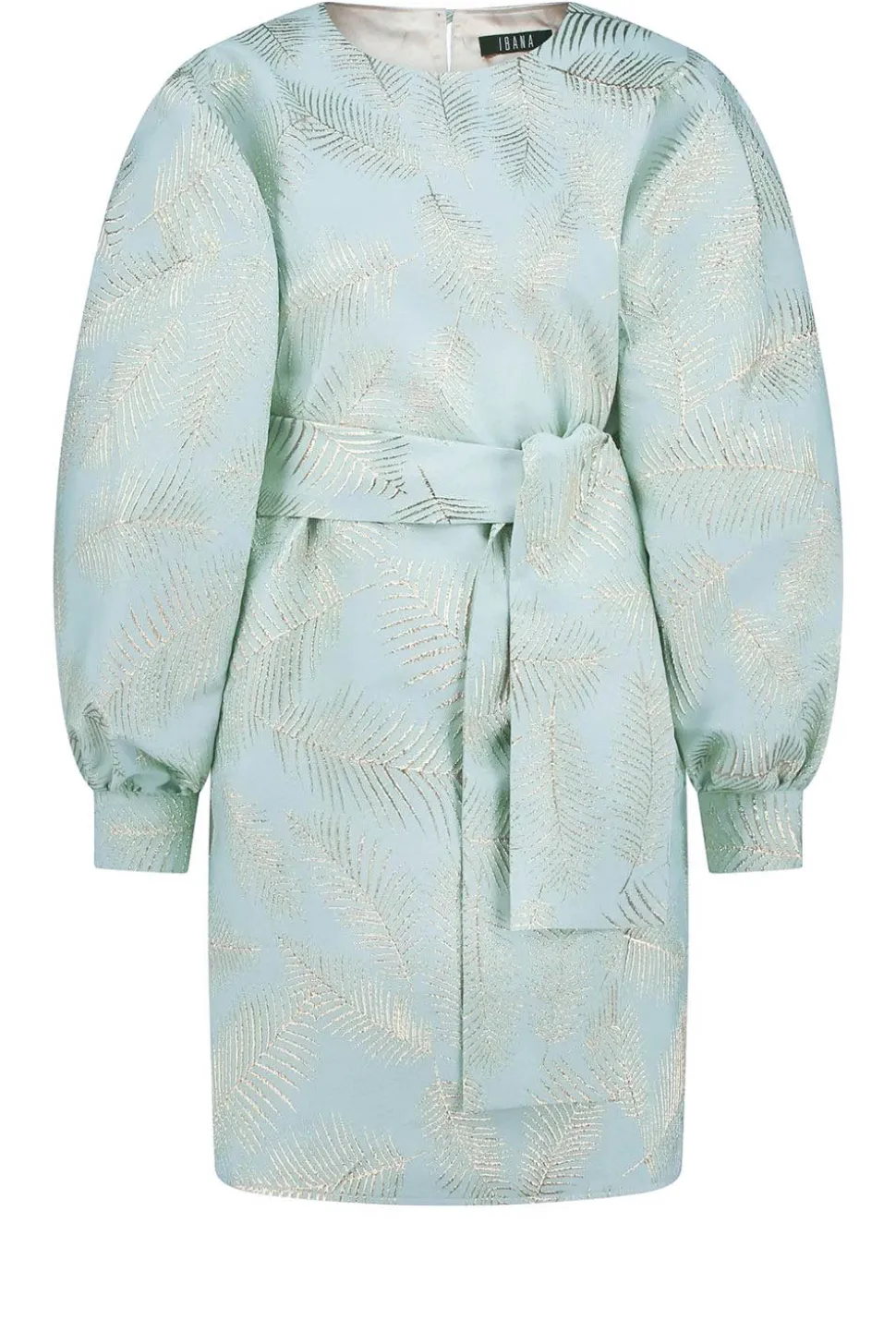 Dress With Print Freya | Blue... | Ibana | Little Soho