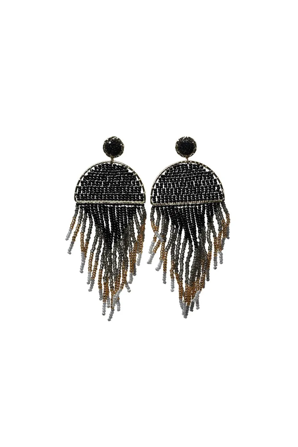 Earrings Dancing Jellyfish | Black... | Barong Barong | Little Soho