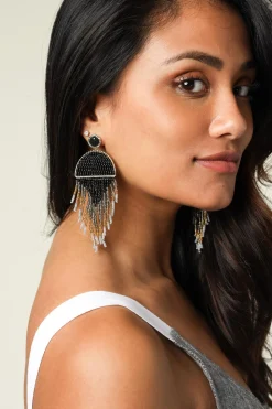 Earrings Dancing Jellyfish | Black... | Barong Barong | Little Soho