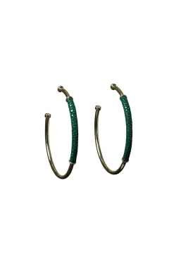 Earrings Saphira Basic Large | Green... | Barong Barong | Little Soho
