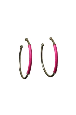 Earrings Saphira Basic Large | Pink... | Barong Barong | Little Soho