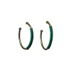 Earrings Saphira Basic Medium | Green... | Barong Barong | Little Soho