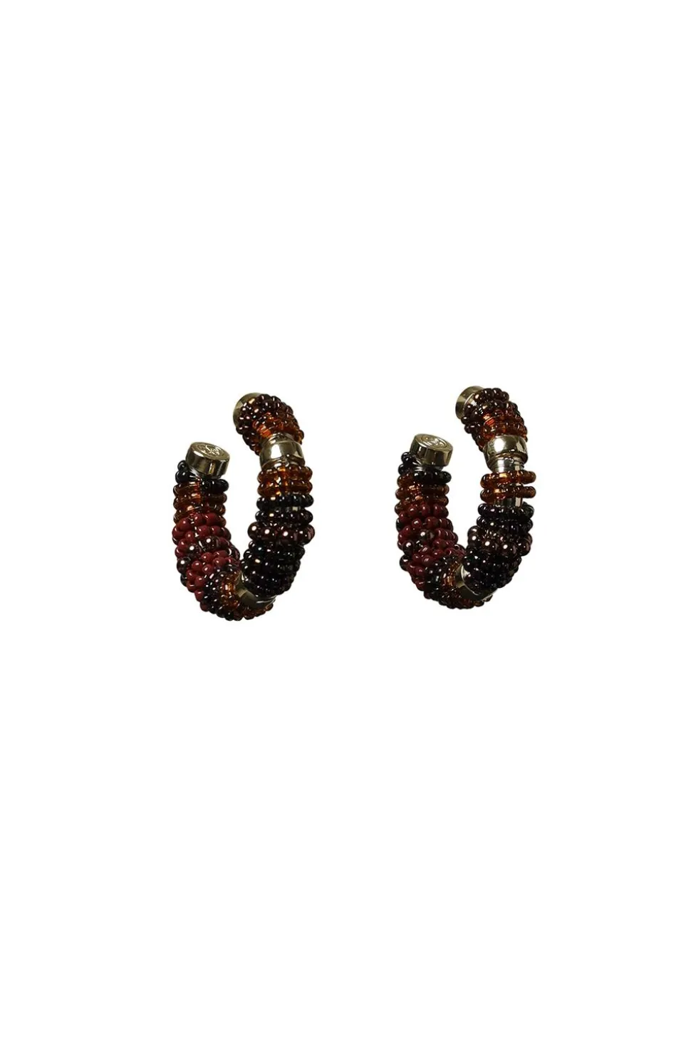 Earrings Saphira Beads Small | Brown... | Barong Barong | Little Soho