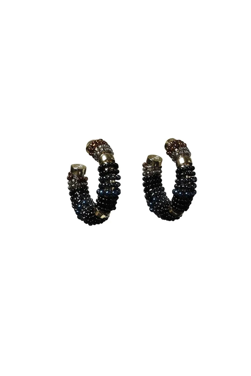 Earrings Saphira Beads Small | Black... | Barong Barong | Little Soho