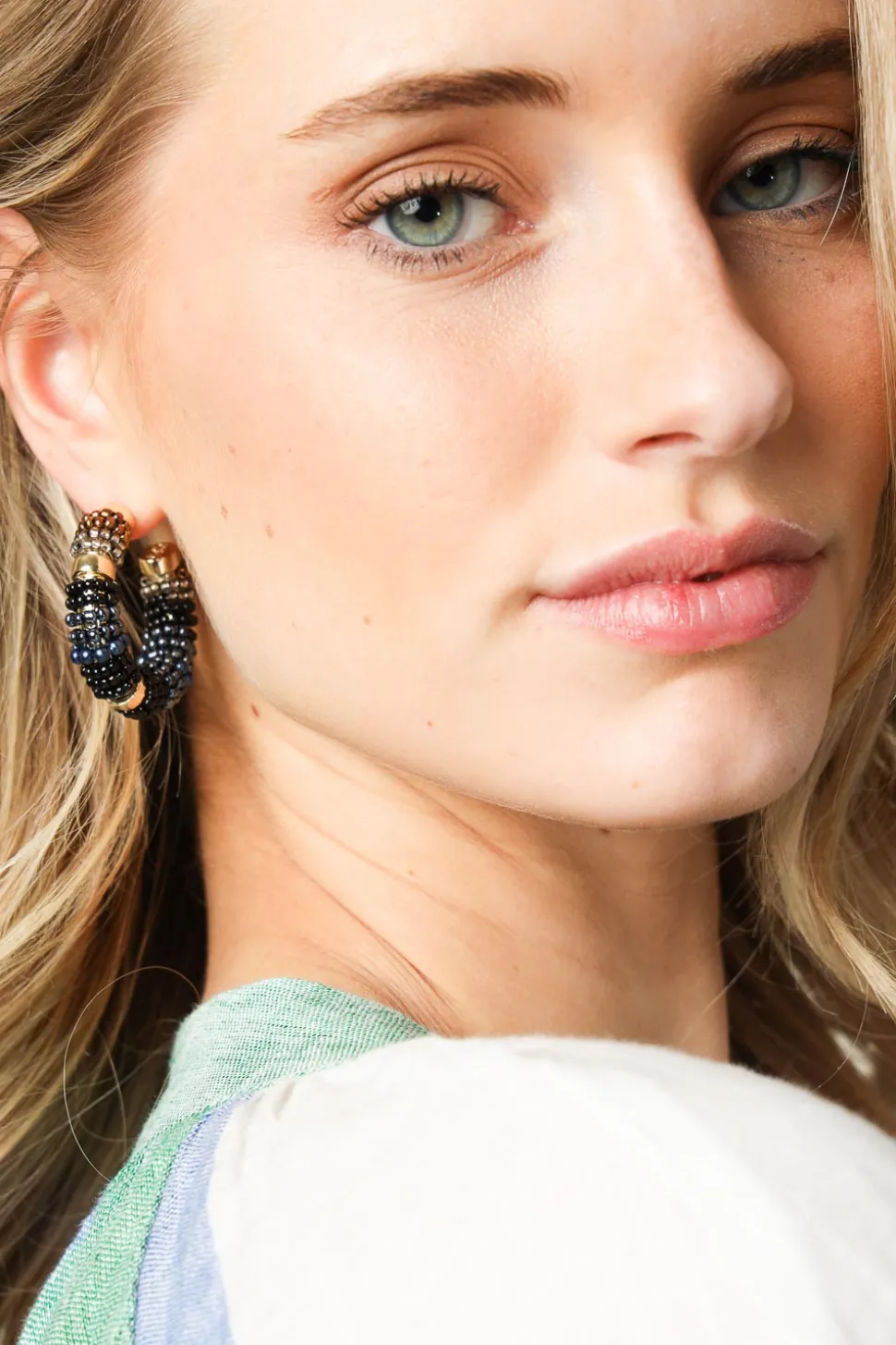 Earrings Saphira Beads Small | Black... | Barong Barong | Little Soho