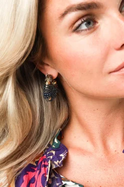 Earrings Saphira Beads Small | Black... | Barong Barong | Little Soho