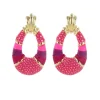 Earrings Saphira Fleur De Lis | Pink... | Barong Barong | Little Soho