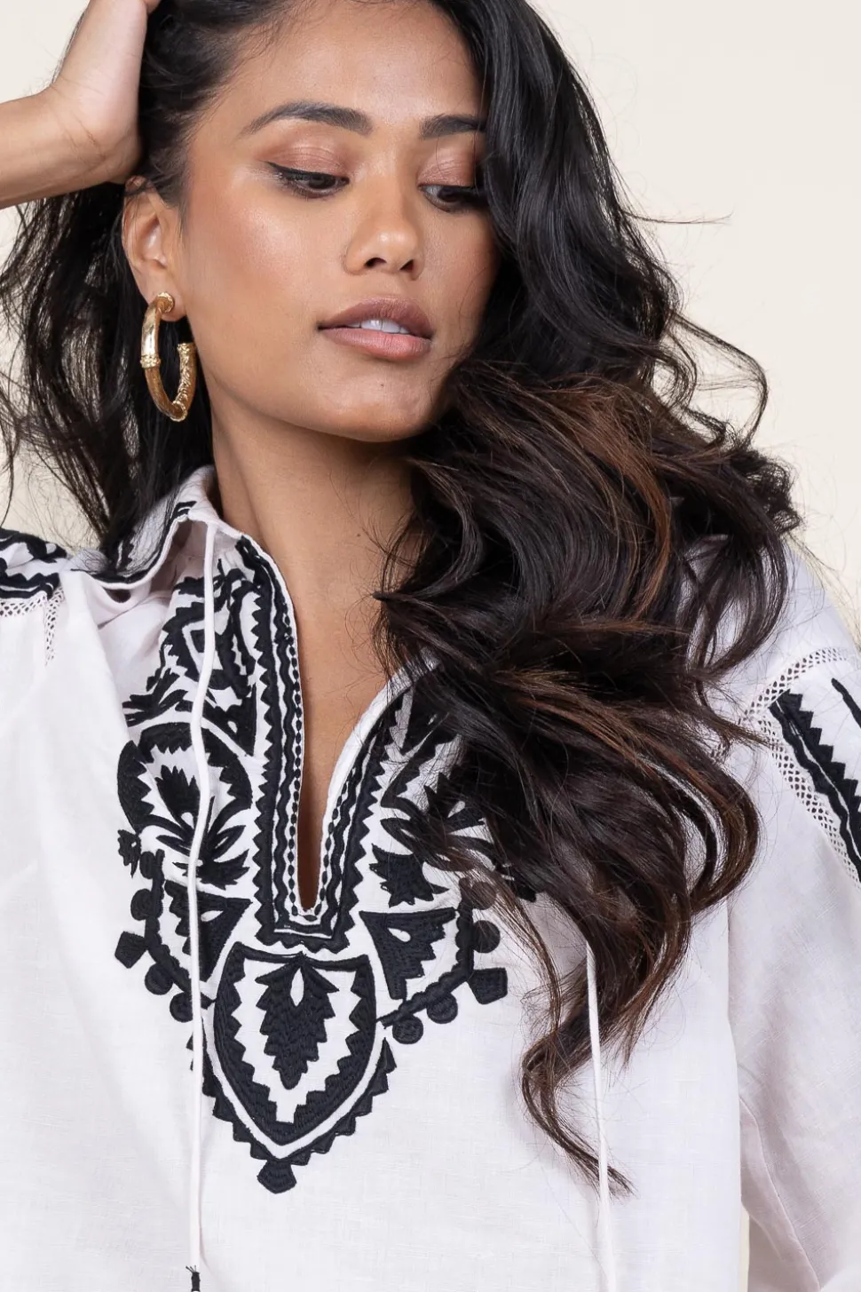 Earrings Saphira Full Mix | Gold... | Barong Barong | Little Soho