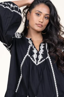 Earrings Saphira Full Moon Large | Black... | Barong Barong | Little Soho