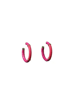 Earrings Saphira Full Moon Small | Pink... | Barong Barong | Little Soho
