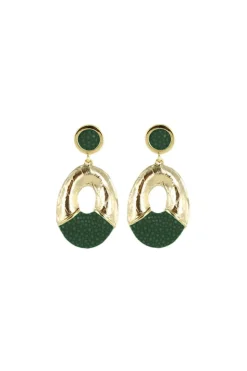 Earrings Saphira Happy Ufo | Green... | Barong Barong | Little Soho