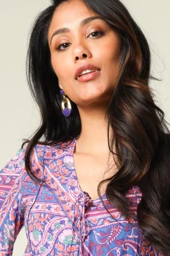 Earrings Saphira Happy Ufo | Purple... | Barong Barong | Little Soho