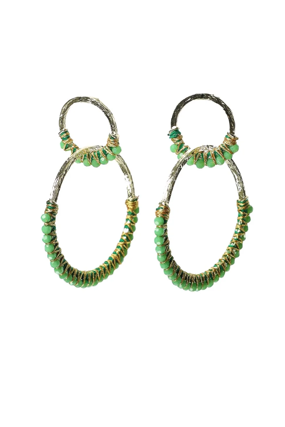 Earrings Saphira Twin | Green... | Barong Barong | Little Soho