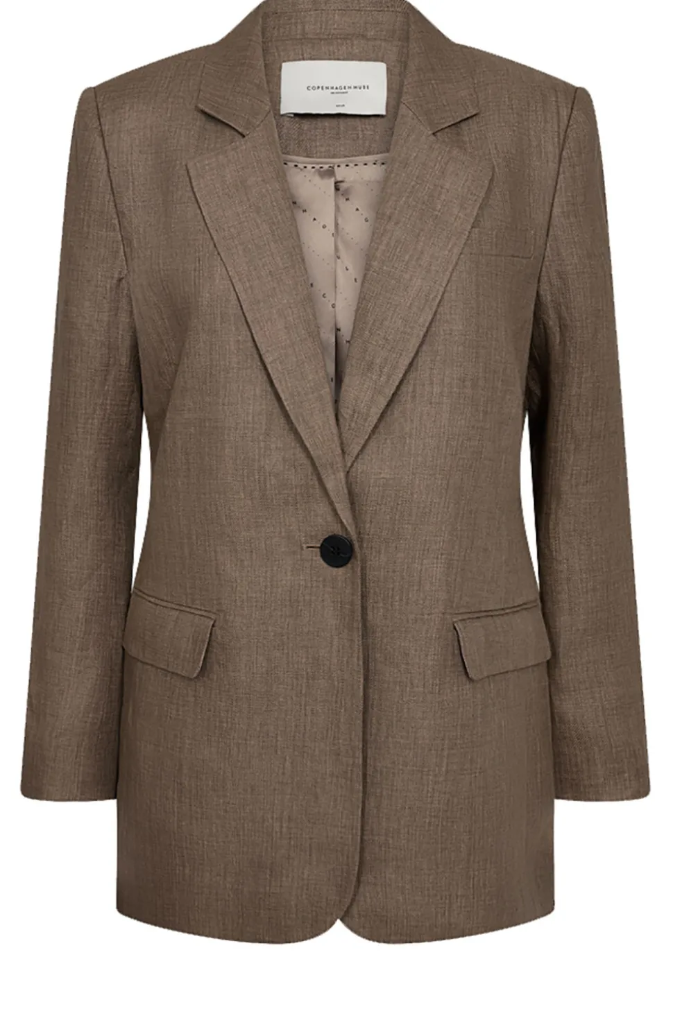 Eco Linen Blazer Nature | Beige... | Copenhagen Muse | Little Soho
