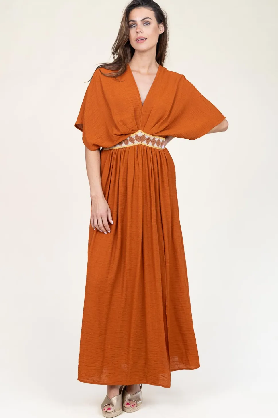 Ecovero Maxi Dress Idea | Red... | Louizon | Little Soho