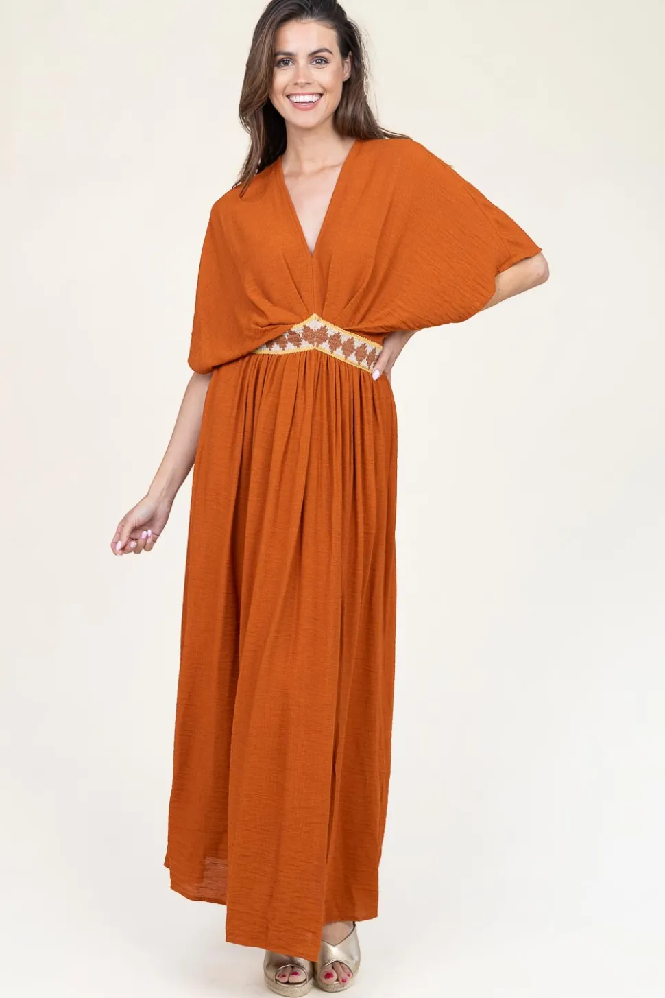 Ecovero Maxi Dress Idea | Red... | Louizon | Little Soho