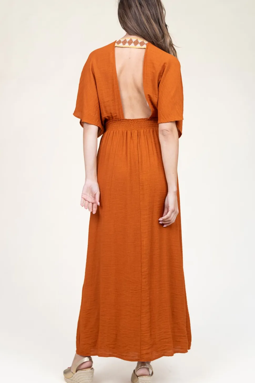 Ecovero Maxi Dress Idea | Red... | Louizon | Little Soho