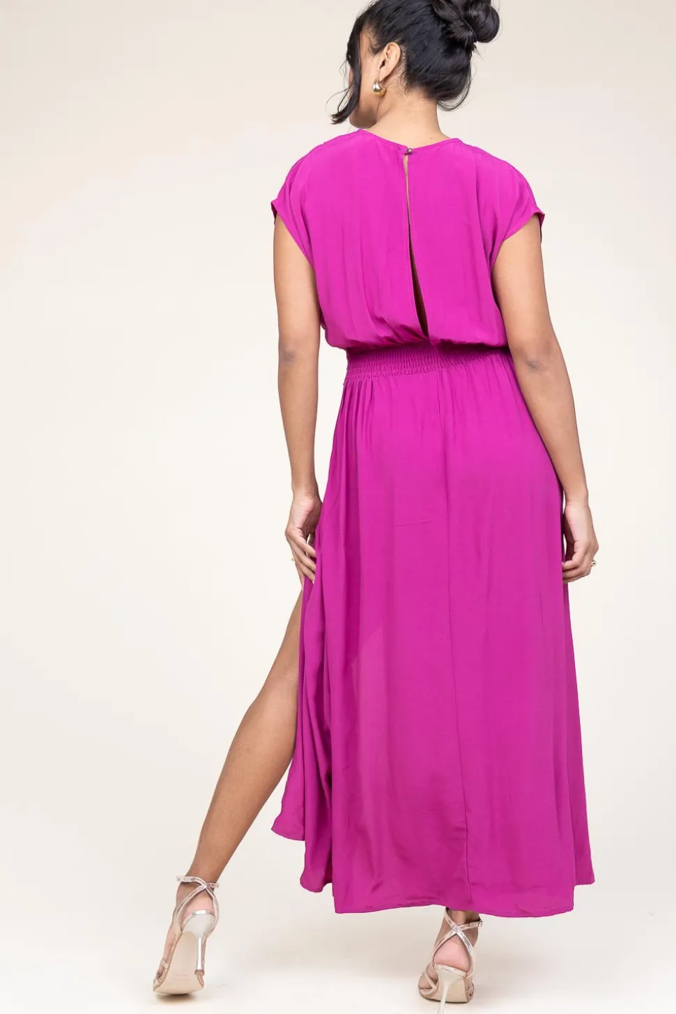 Ecovero Maxi Dress Yacinthe | Purple... | Louizon | Little Soho