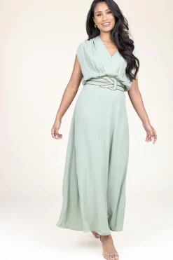 Ecovero Maxi Dress Yaramo | Green... | Louizon | Little Soho