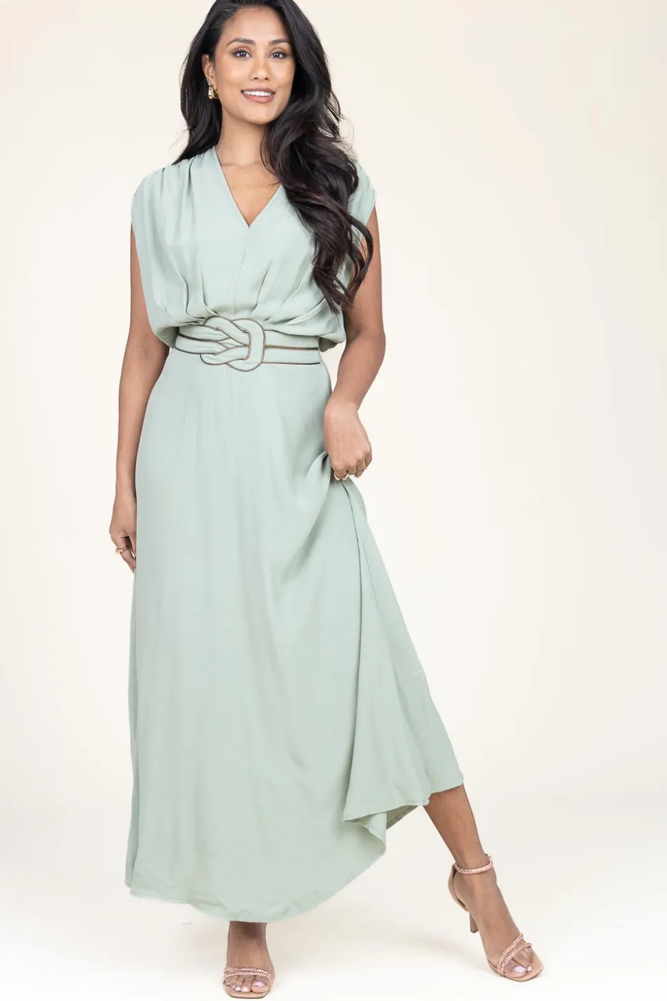 Ecovero Maxi Dress Yaramo | Green... | Louizon | Little Soho