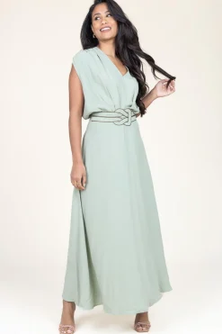 Ecovero Maxi Dress Yaramo | Green... | Louizon | Little Soho
