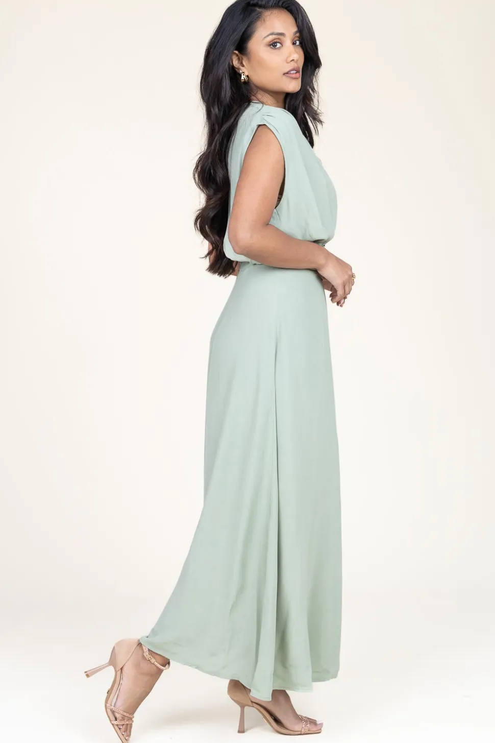 Ecovero Maxi Dress Yaramo | Green... | Louizon | Little Soho