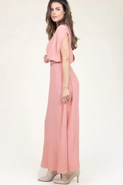 Ecovero Maxi Dress Yaramo | Pink... | Louizon | Little Soho