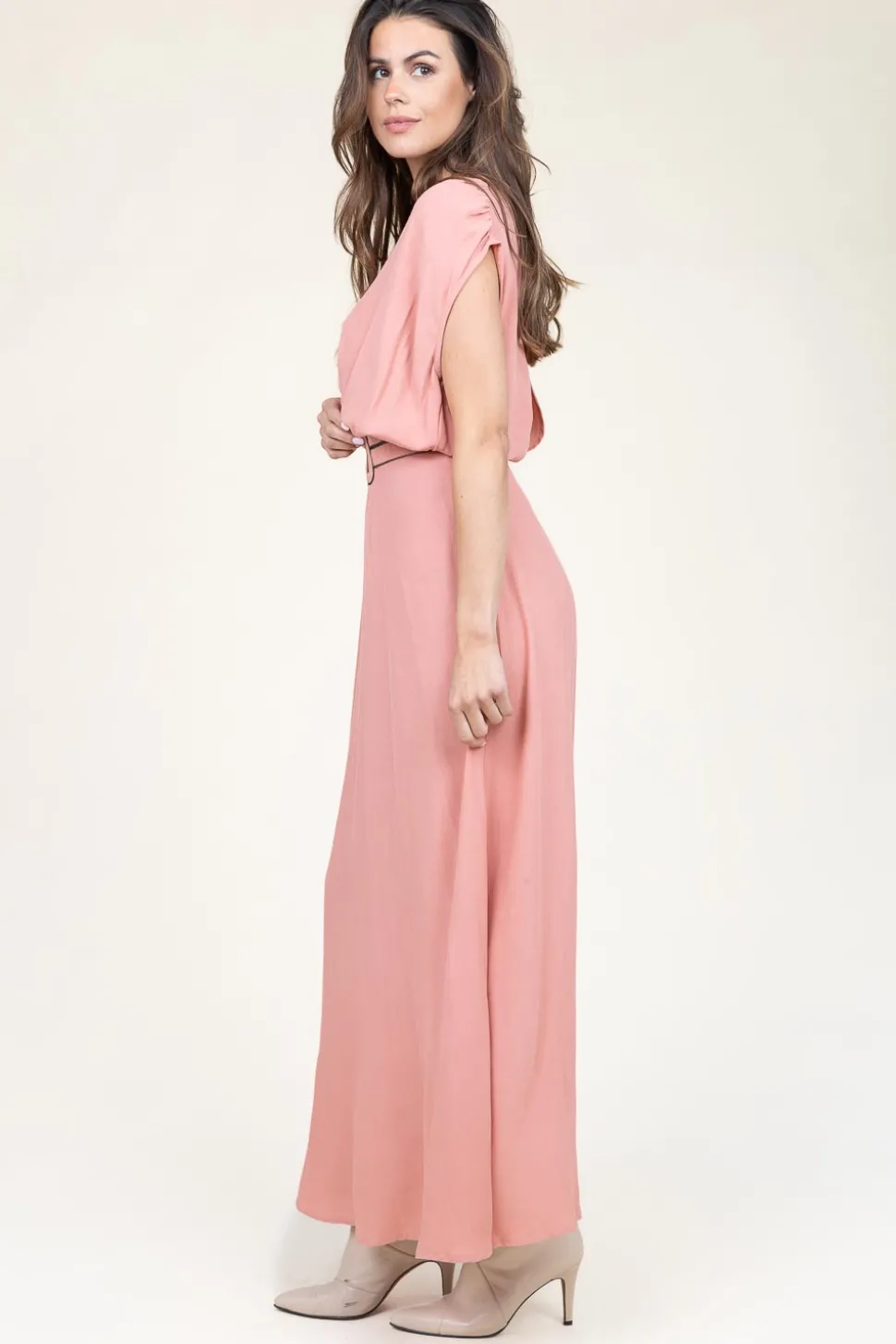 Ecovero Maxi Dress Yaramo | Pink... | Louizon | Little Soho