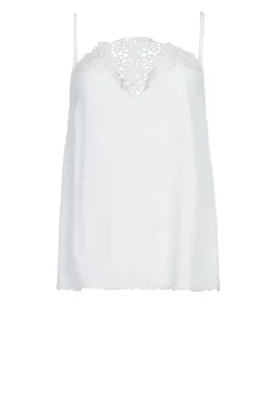 Ecovero Top With Crochet Dirla | Natural... | Louizon | Little Soho