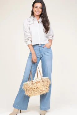 Embroidery Blouse Emily | Natural... | Ba&Sh | Little Soho