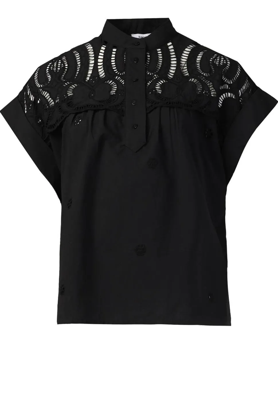 Embroidery Blouse Lina | Black... | Suncoo | Little Soho