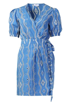 Embroidery Dress Clem | Blue... | Suncoo | Little Soho