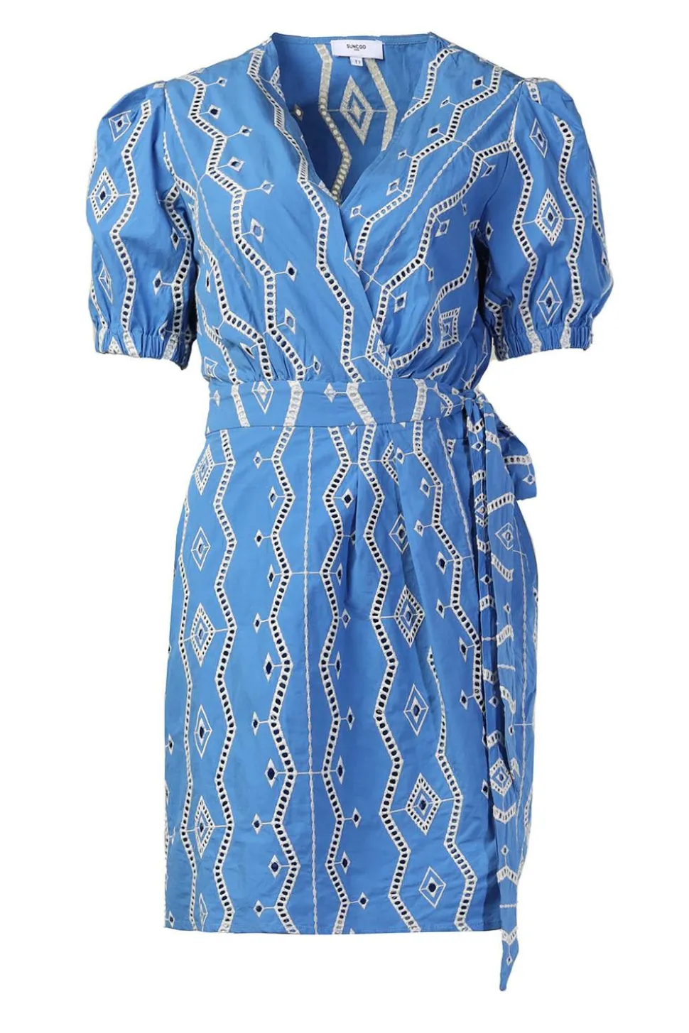 Embroidery Dress Clem | Blue... | Suncoo | Little Soho