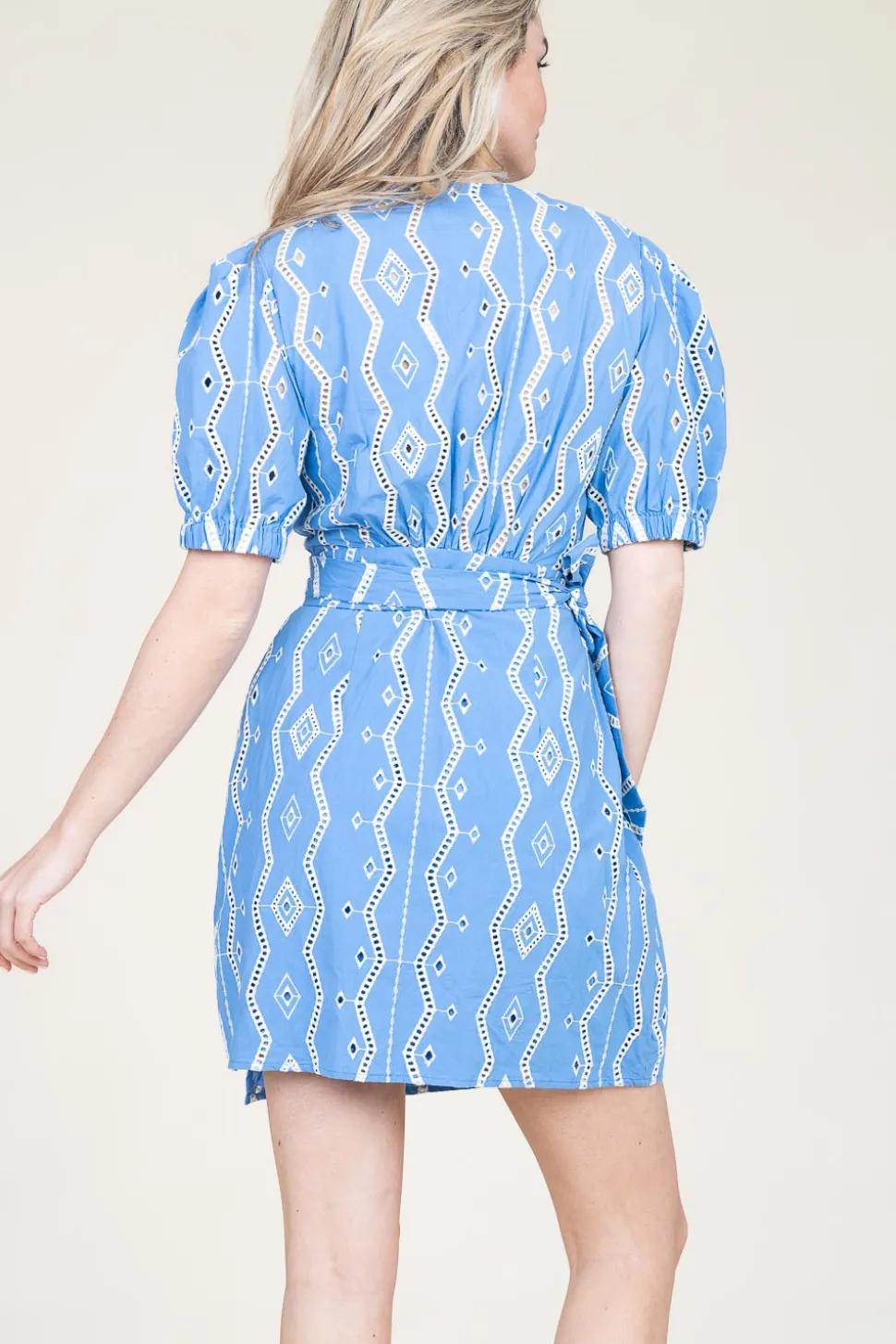 Embroidery Dress Clem | Blue... | Suncoo | Little Soho
