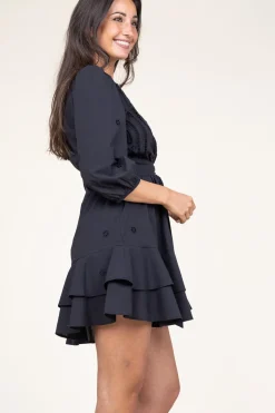 Embroidery Dress Cliff | Black... | Suncoo | Little Soho
