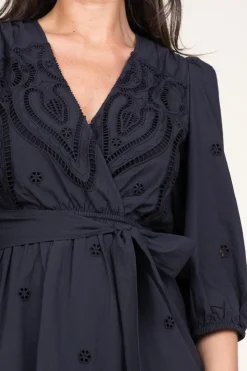 Embroidery Dress Cliff | Black... | Suncoo | Little Soho