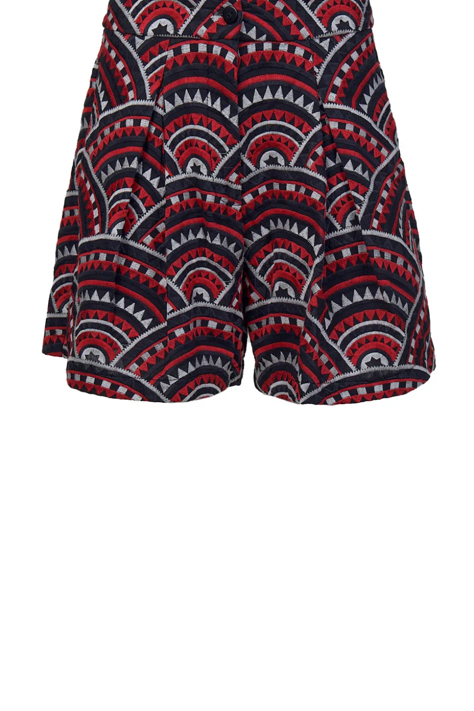 Embroidery Short Daphne | Red... | Greek Archaic Kori | Little Soho