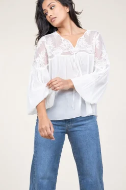 Embroidery Top Calepodio | White... | Kocca | Little Soho