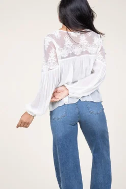 Embroidery Top Calepodio | White... | Kocca | Little Soho