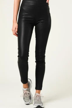 Faux Leather Legging Amber | Black... | Knit-Ted | Little Soho