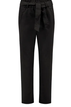 Faux Leather Paperbag Pants Francis | Black... | Knit-Ted | Little Soho
