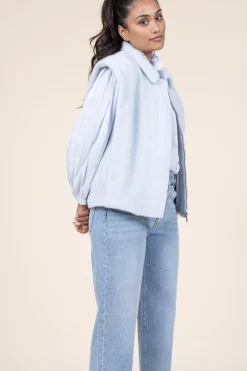 Faux Mohair Waistcoat Helen | Blue... | Studio Ar | Little Soho