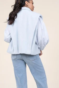 Faux Mohair Waistcoat Helen | Blue... | Studio Ar | Little Soho