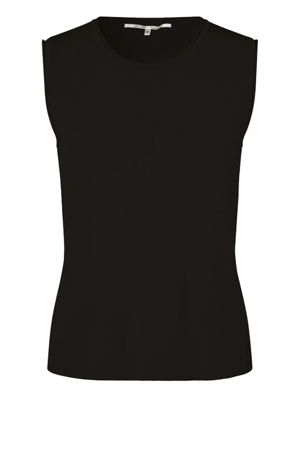 Fine Knitted Viscose Top Wilda | Black... | Second Female | Little Soho