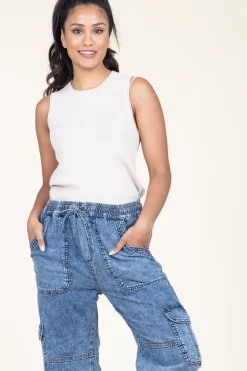 Fine Knitted Viscose Top Wilda | Natural... | Second Female | Little Soho