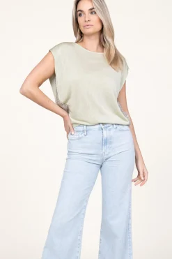 Fine Knit With Sequins Maraurari | Green... | Kocca | Little Soho