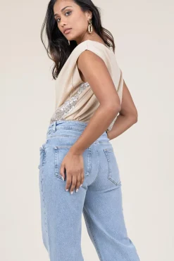 Fine Knit With Sequins Maraurari | Natural... | Kocca | Little Soho