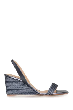 Fine Leather Wedges Barby | Grey... | Castaner | Little Soho